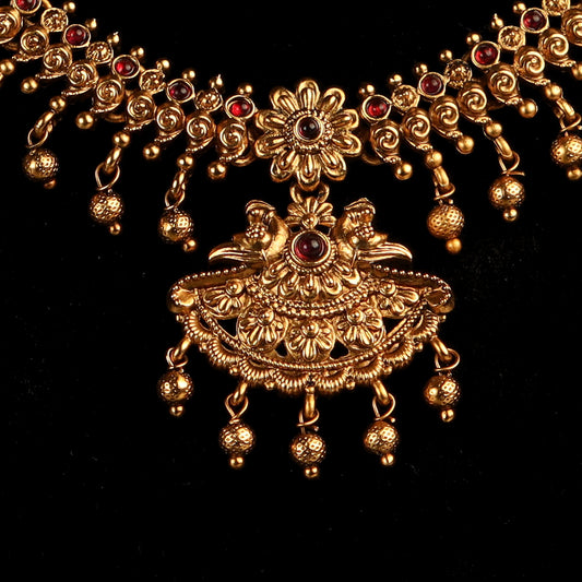 ANTIQUE  TEMPLE  NECKLECE