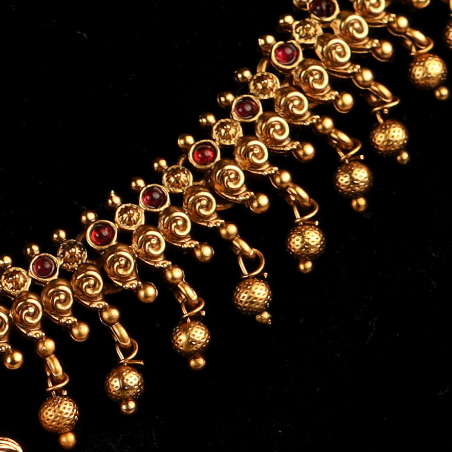 ANTIQUE  TEMPLE  NECKLECE